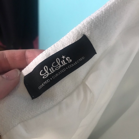 Sold: LULUS Exclusive Test Drive White Dress - Picture 6 of 14
